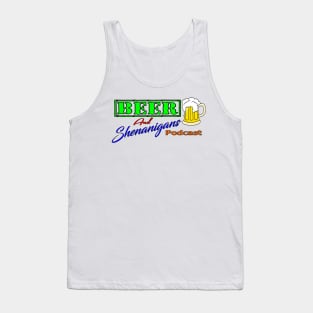 Beer and Shenanigans Logo Tank Top